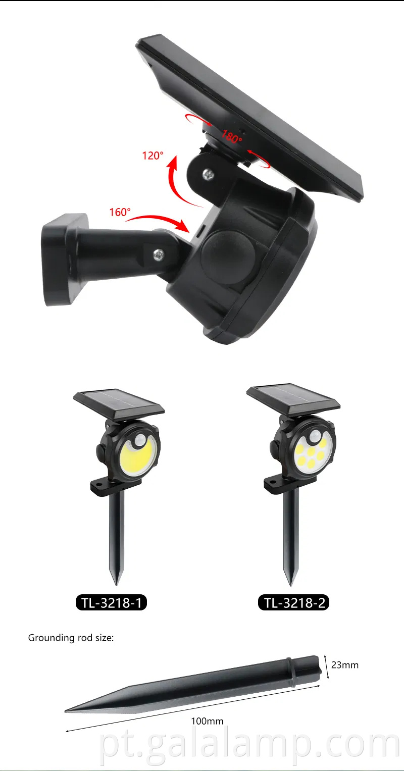 Luz de rua solar avançada com tecnologia de controle remoto inteligente